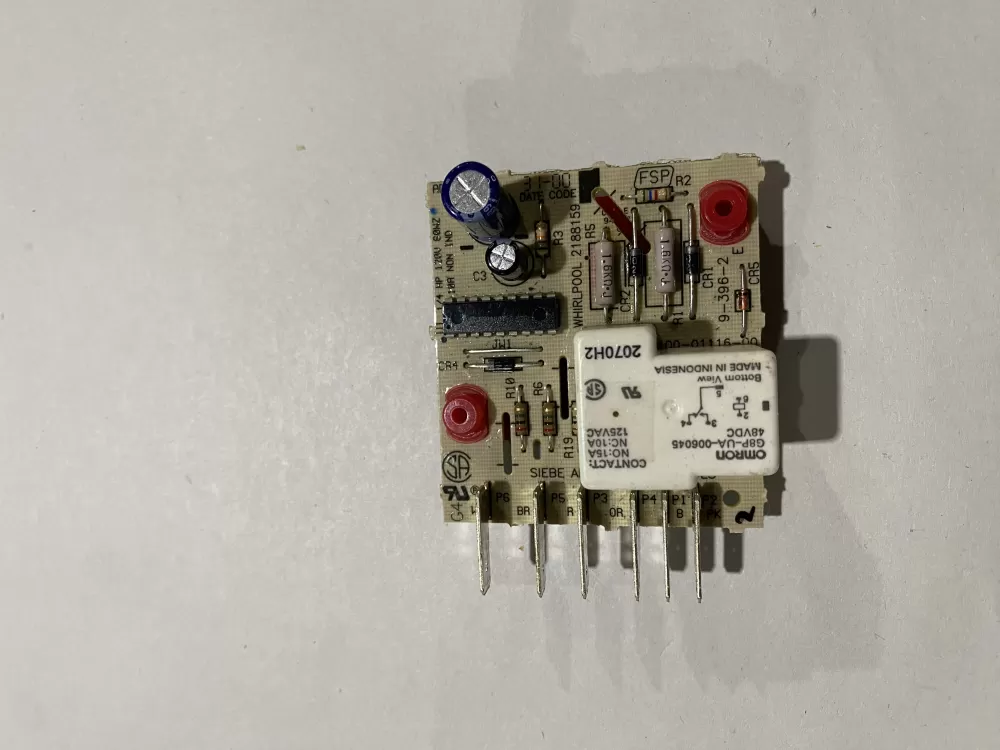 Whirlpool  Kenmore  Maytag  KitchenAid  Estate  Roper 100-01116-07  4388932  AP3109394  2154958  2154985  2169267  2169269  2188159  2303824  2303824A  4388932R  483187  844415  AH372261  EA372261  PS372261 Refrigerator Defrost Control Board