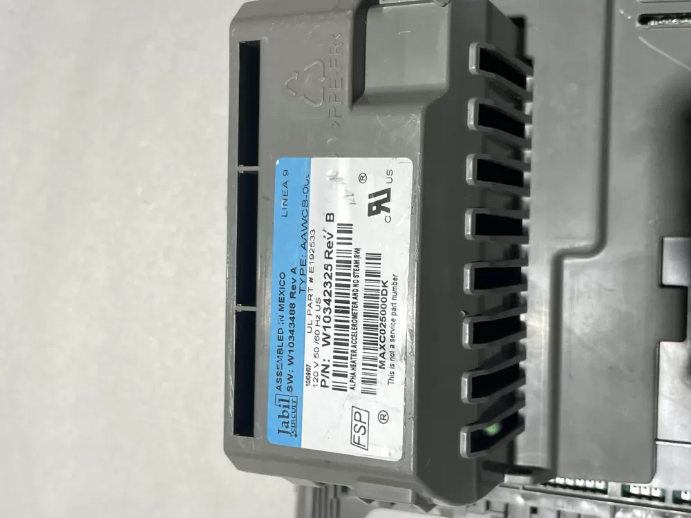 Whirlpool W10342325 Washer Control Board AZ106835 | Wmv501