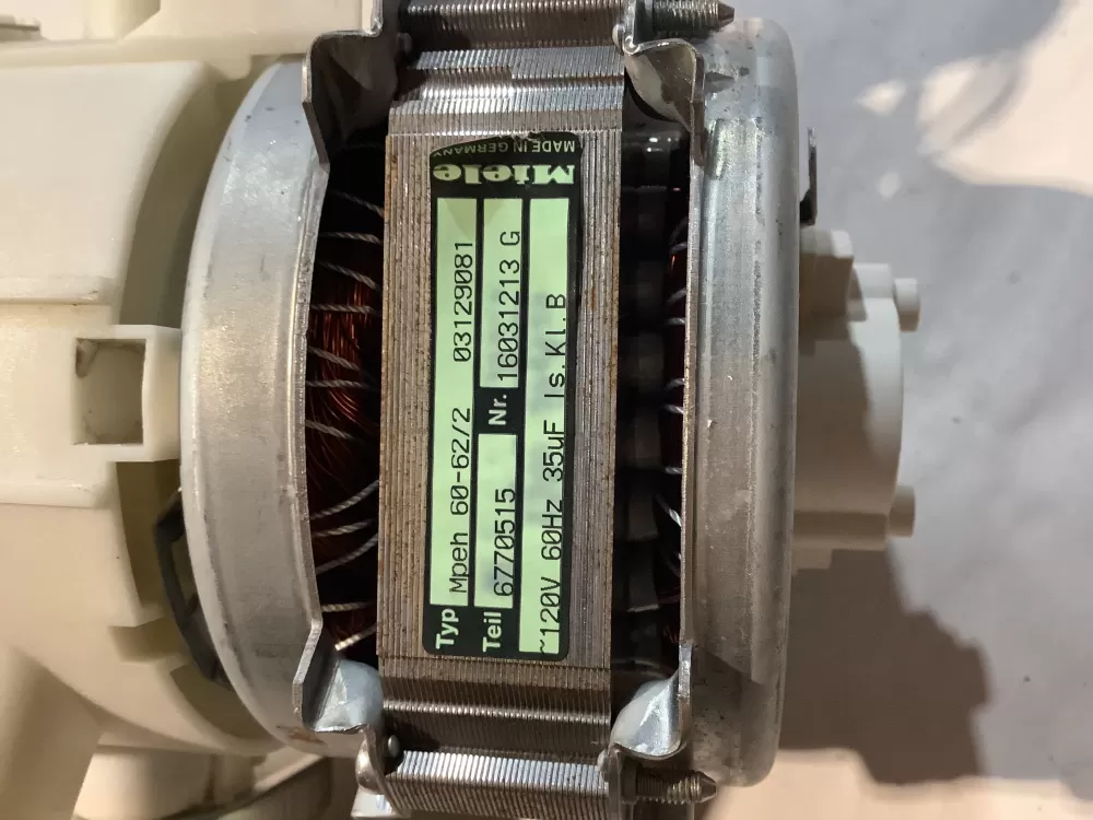 Miele 6770510 Dishwasher Pump Motor 16031213 G AZ184912 | SL46