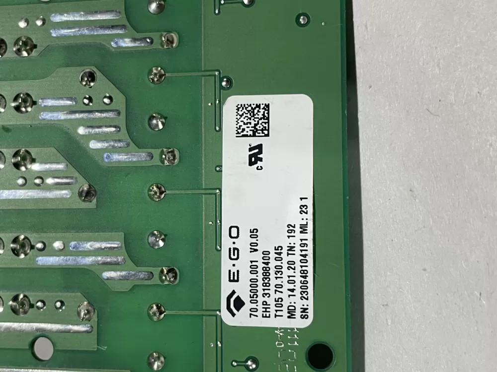 Electrolux Frigidaire 318388400 Range Control Board Relay AZ149647 | Wm827