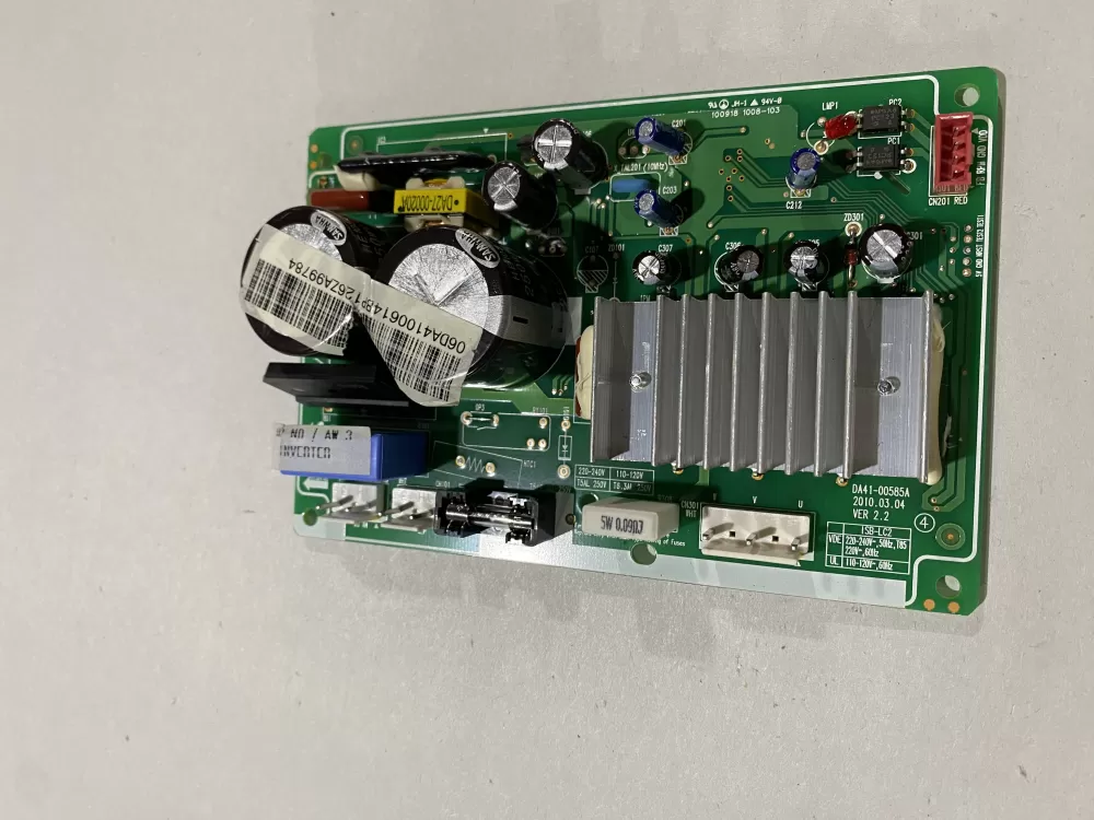 Samsung DA41 00585A 00614B Refrigerator Control Board Inverter AZ168462 | BK2576