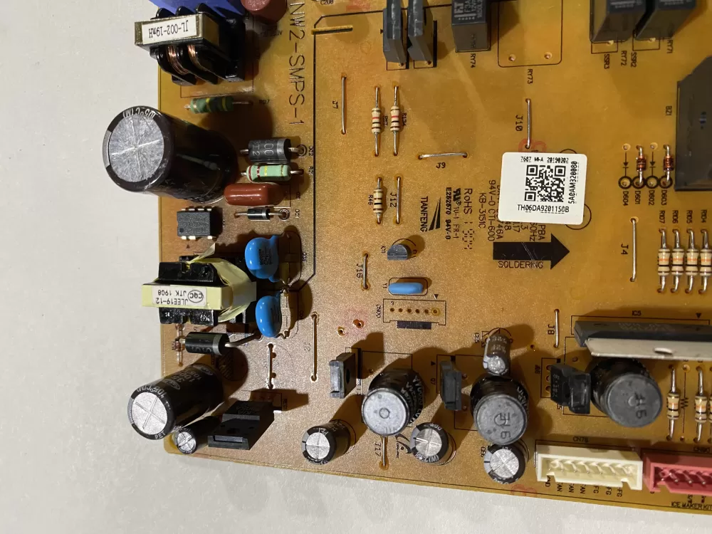 Samsung DA92 01150B Refrigerator Control Board AZ148383 | BK2231