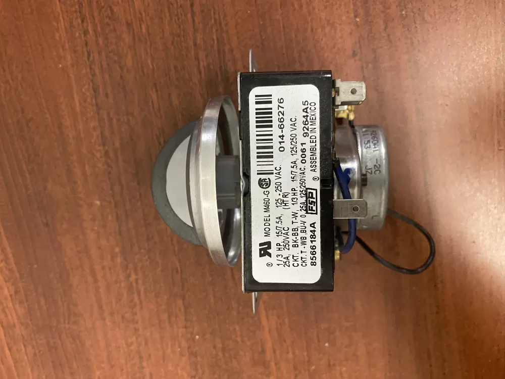 Whirlpool 8566184A 8566184 WP8566184 AP6013380 8566184R PS11746606 Dryer Timer