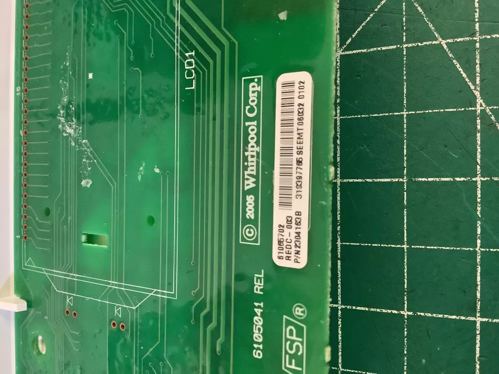 Whirlpool WP2304163 2252175 Refrigerator Control Board AZ187531 | NR2749