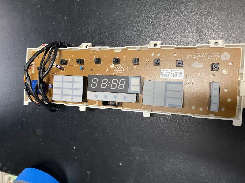 LG EBR75439403 Dryer Control Board AZ12771 | BK749