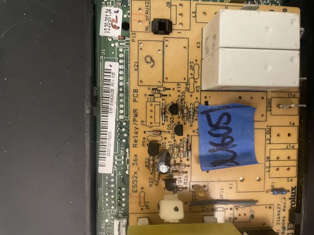 Frigidaire 316462623 Range Control Board AZ99077 | KM605