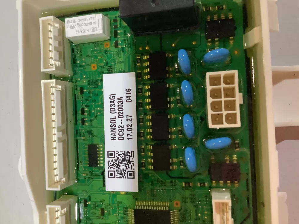 Samsung DC92 02003A Washer Control Board AZ229173 | ZCV982
