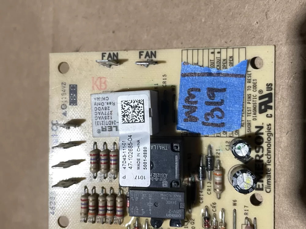 Rheem Goodman 5001-0880 Air Handler Control Board AZ72997 | Wm1319