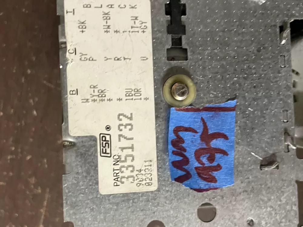 Whirlpool 3351732 Washer Timer Control AZ46902 | 957WM