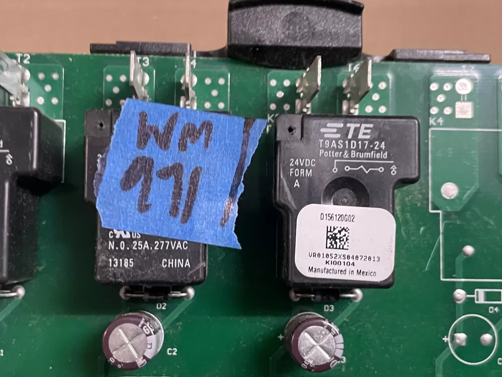 Trane EM Heat Control Board CNT06195 D156120g02 AZ103505 | Wm991