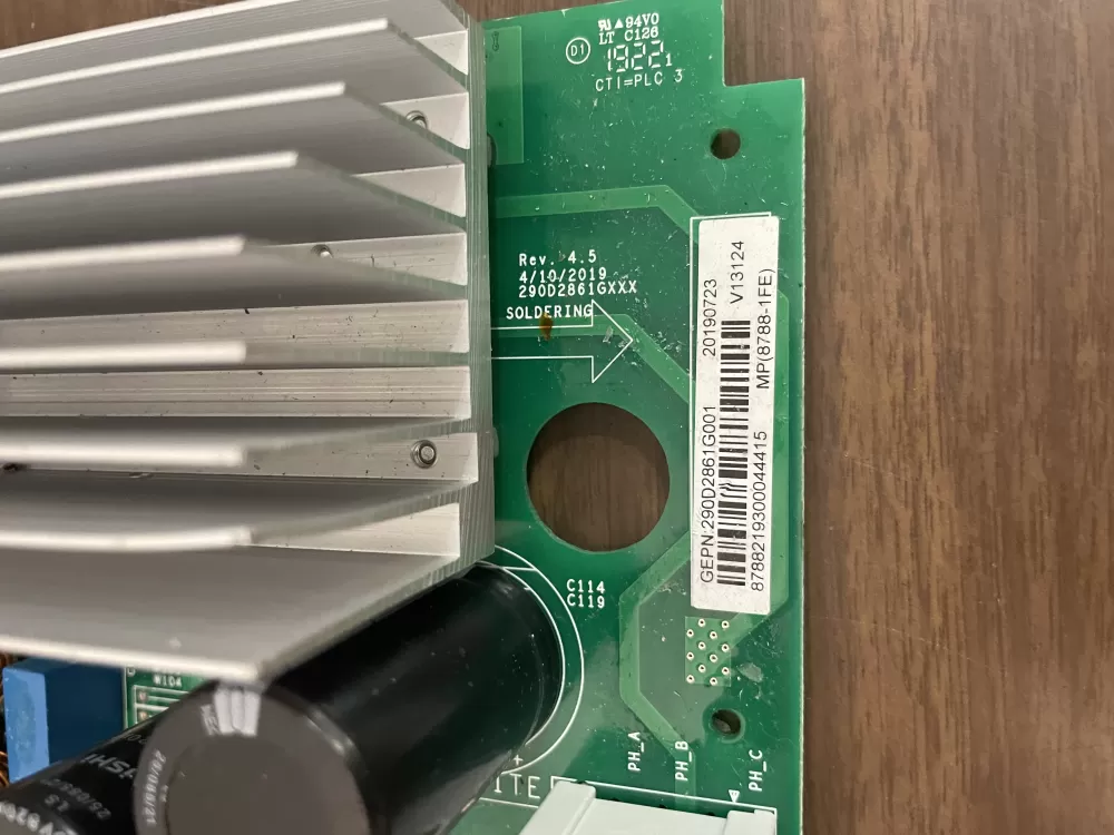 GE 290D2861G001 WH22X29049 Washer Control Board AZ37480 | KM455