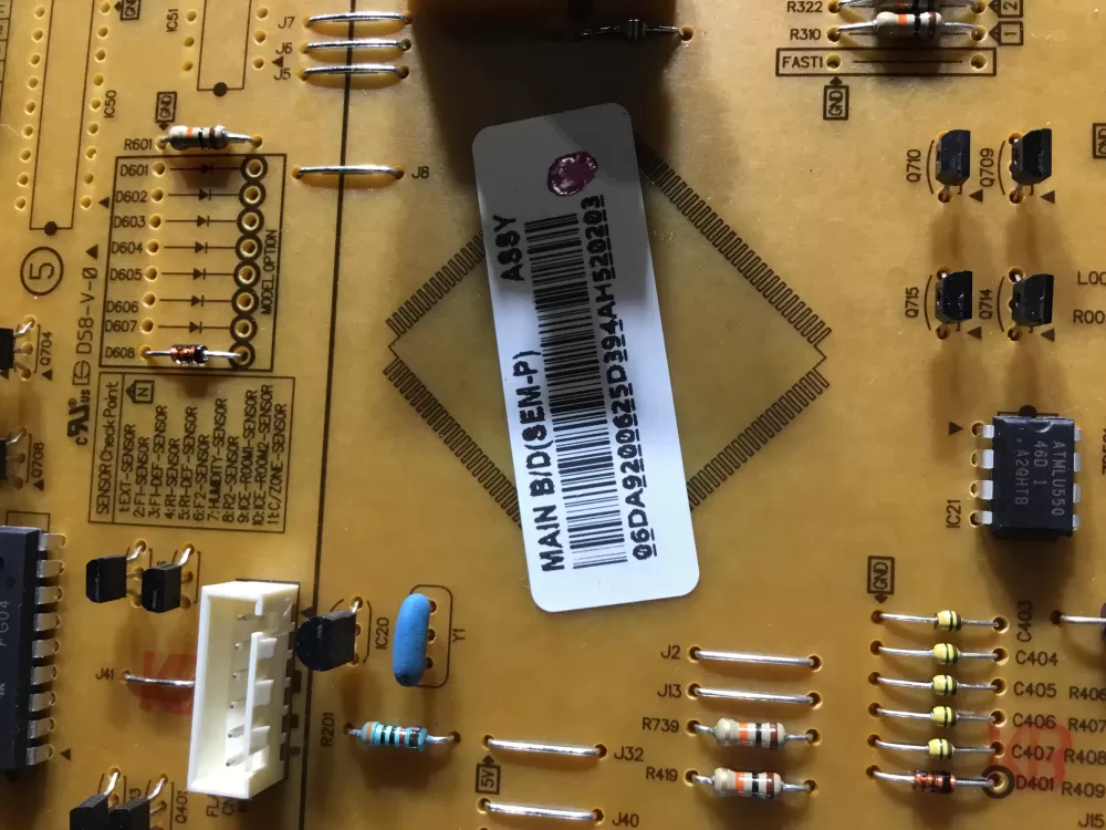 Samsung DA92 00625D Refrigerator Control Board AZ46716 | NR1781