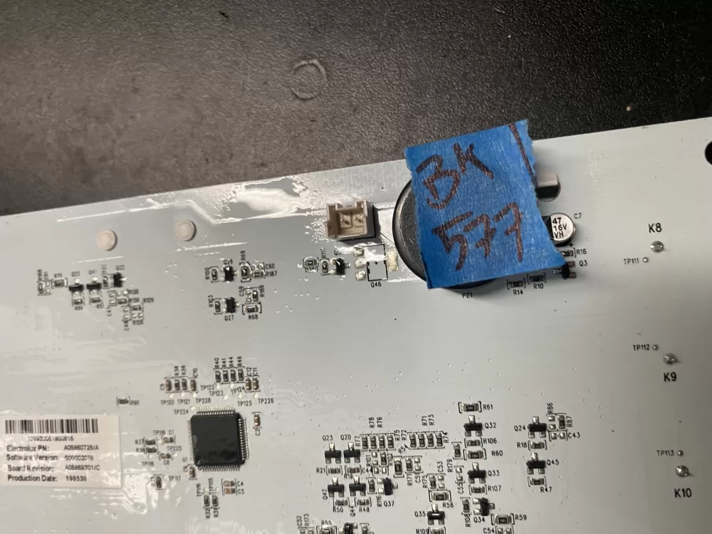 Electrolux A05860725 Refrigerator Dispenser Control Board AZ20132 | BK577