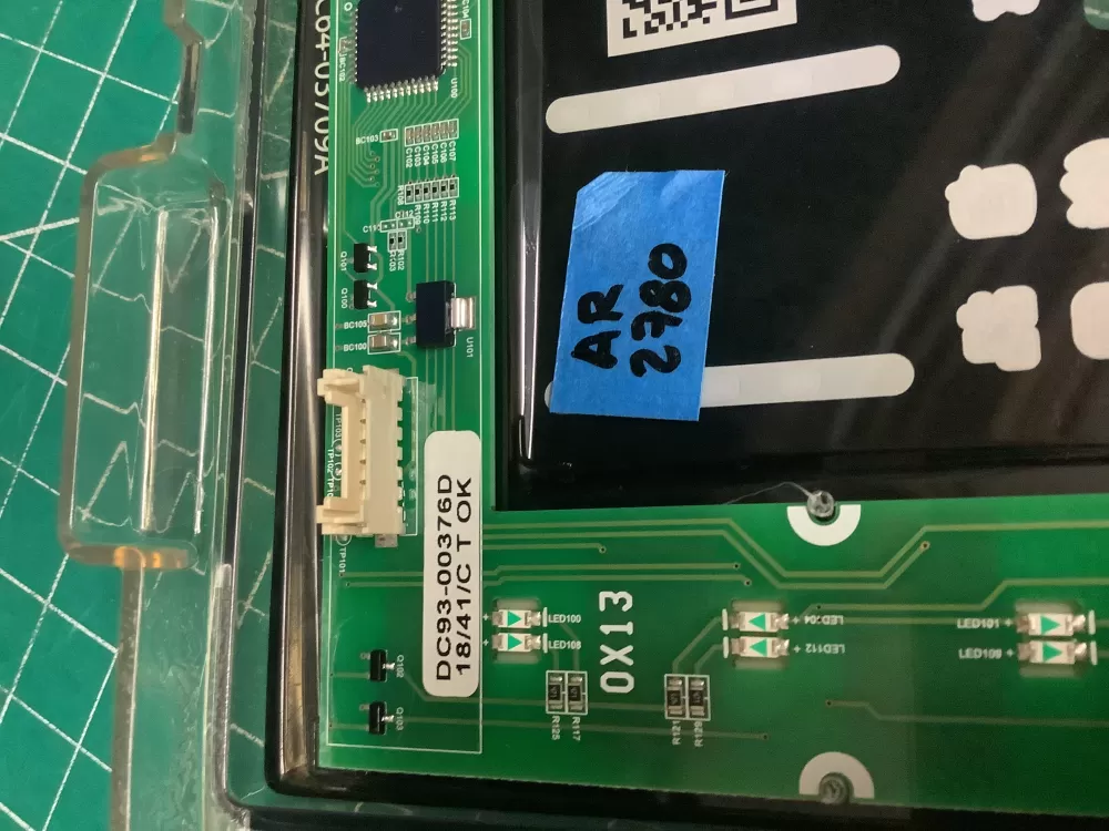Samsung DC92-01607J DC94-06643A Dryer UI Control Board AZ199594 | AR2780