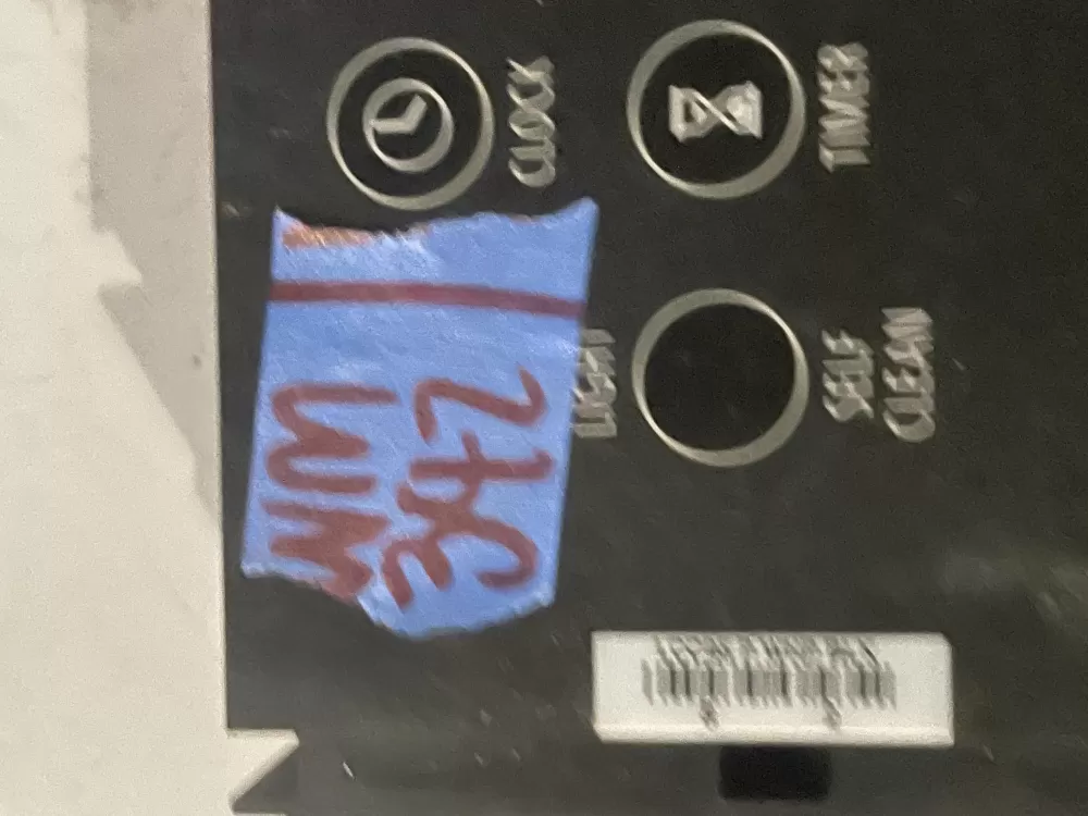 Whirlpool W10173538 Range Control Board Black Overlay AZ33491 | Wm342