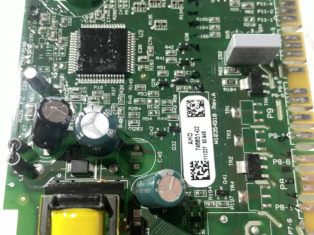 KitchenAid 747161-01 W10354910 Dishwasher Control Board AZ183167 | Wm2700