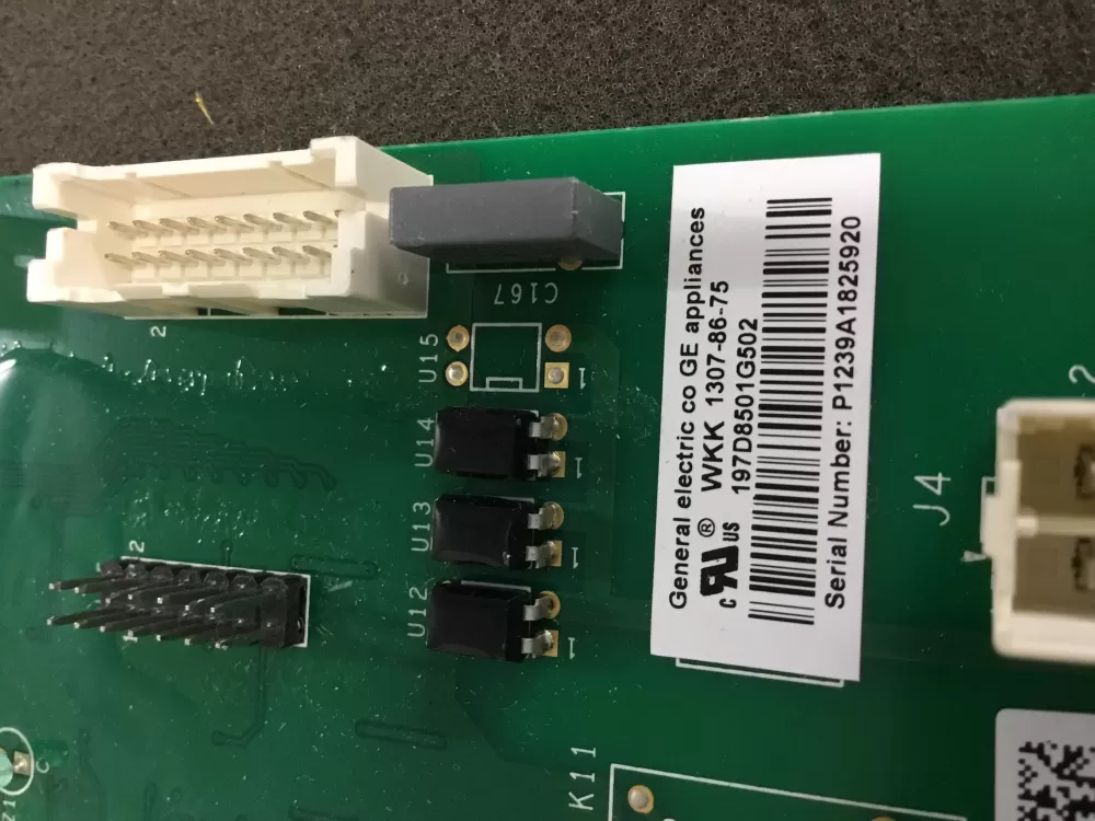 GE 197D8501G502 EBX1425P001 Refrigerator Control Board AZ89093 | NR1140