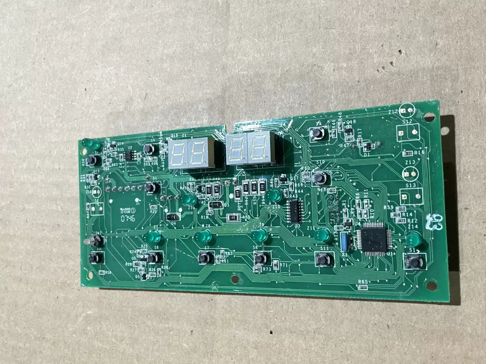 GE 200D7355G052 WR55X10802 AP4413411 Refrigerator Control Board AZ71584 | Wm1709