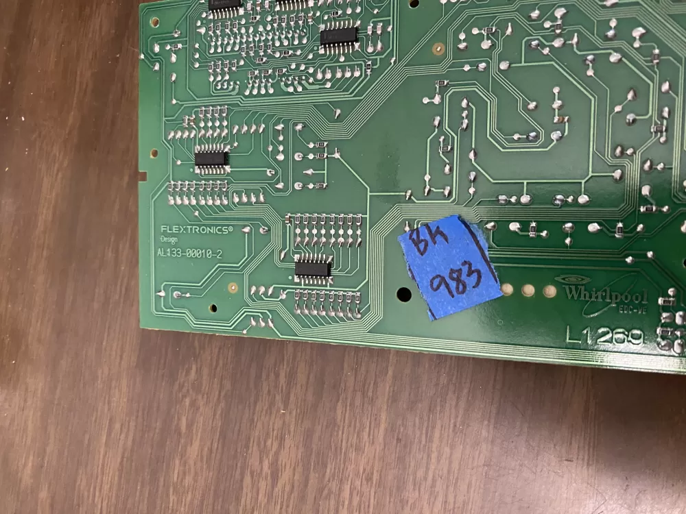 Whirlpool AL133 00010 2 Washer Control Board AZ85303 | BK983