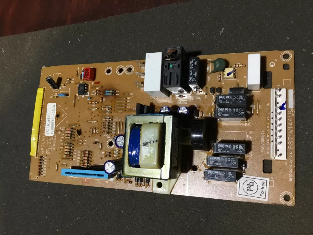 LG 6871W1A419G Microwave Control Board Contorl Panel AZ99543 | NR34
