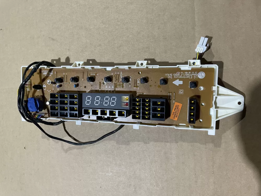 LG EBR75439405 Dryer Control Board Display AZ117866 | KM2176