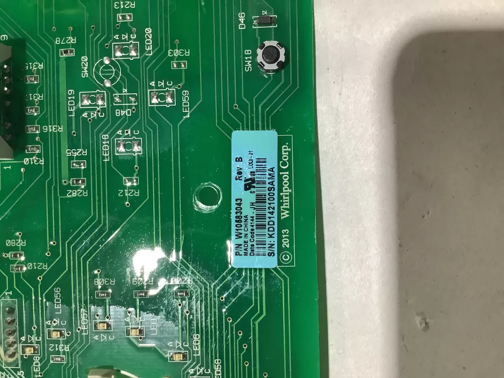 Whirlpool Kenmore W10583043 Washer Control Board Interface AZ152952 | BG2498