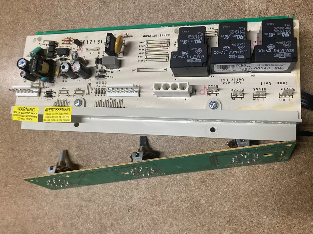 GE 175D5393G001 Dryer Control Board