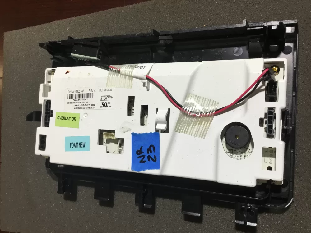 Whirlpool W10852747 Refrigerator Control Board Dispenser AZ96301 | NR23