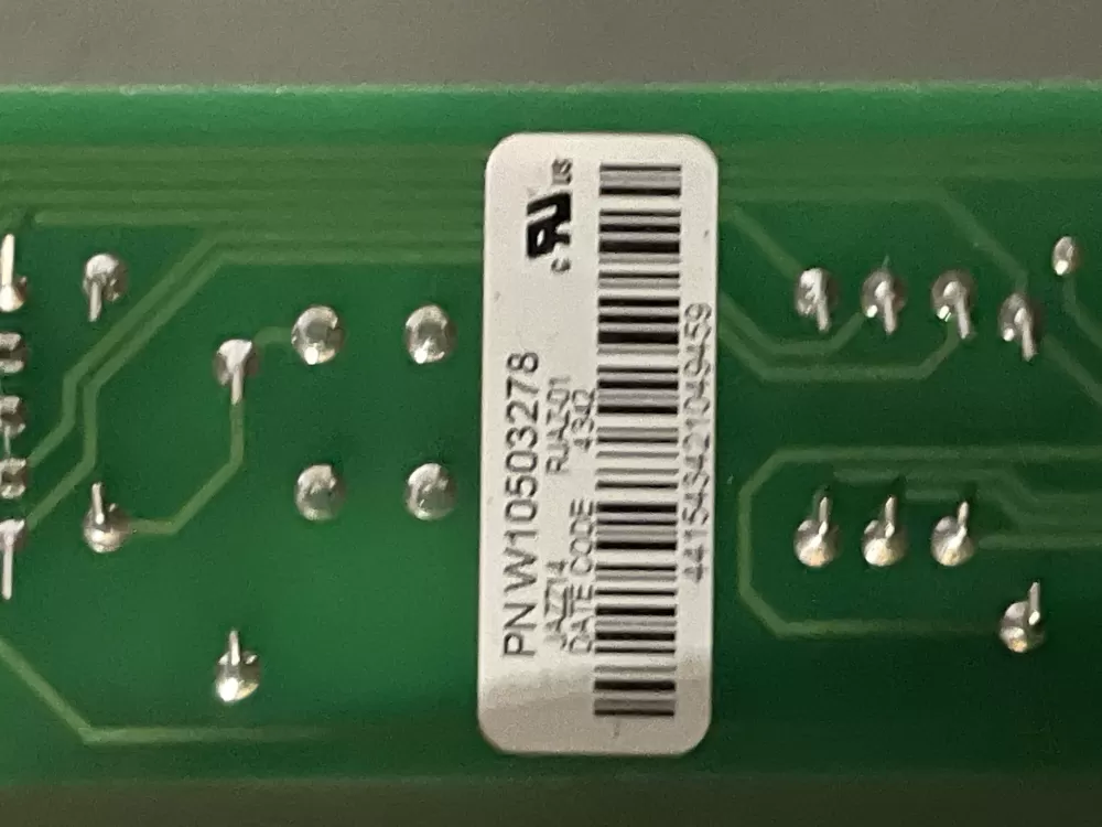 Whirlpool Maytag W10503278 AP6022400 Refrigerator Control Board AZ34513 | Wm69