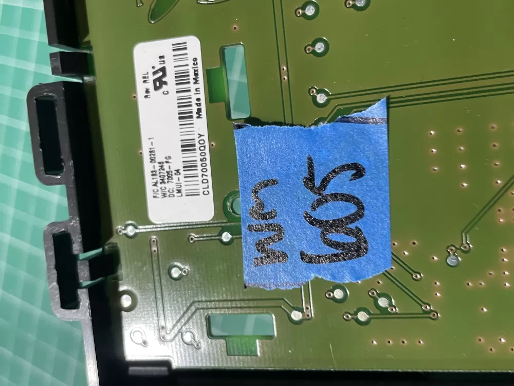 Kenmore 3407246 04 W10048200 Dryer LMUI W108200 Control Board AZ193439 | Wm605