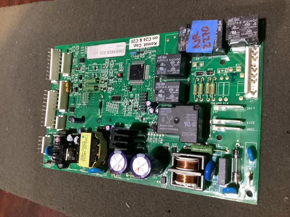 GE 200D4852G024 200D4852G025 Refrigerator Control Board AZ124735 | NR2270