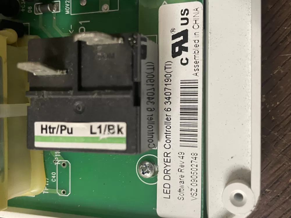 Maytag 63407190 33002959 33002918 33002898 Dryer Control Board AZ45196 | Wm1002