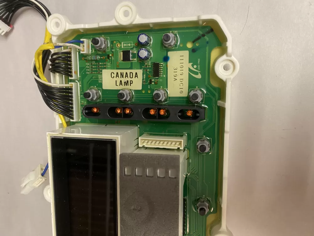 Samsung DC92-00319A Washer Control Board Vrt Steam Panel AZ210572 | BK1724