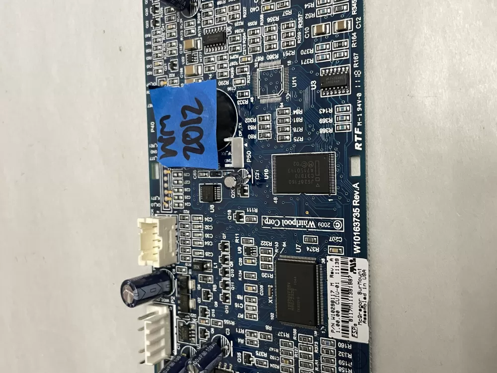 Whirlpool W10298117 Control Board AZ209526 | Wm2012