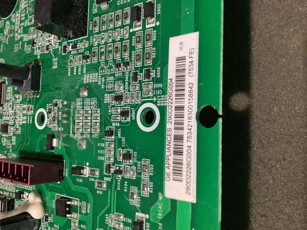 GE WH22X36498 290D2226G004 Washer Control Board AZ123863 | NR2256