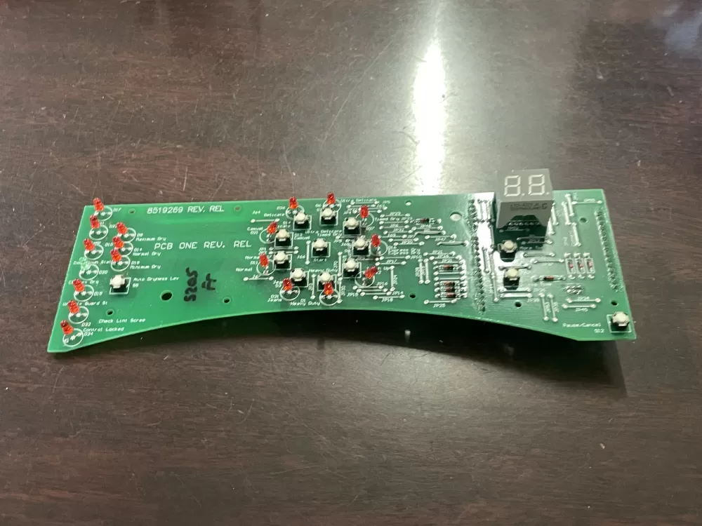 Whirlpool  Kenmore WP8529879  AP6012884  8529879  4438152  8519260  8519269  8530261  PS11746104 Dryer Control Board