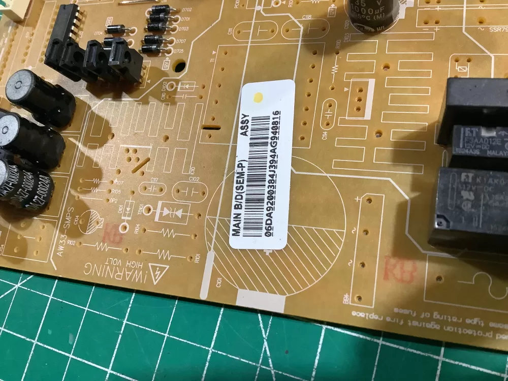 Samsung DA92 00384J DA9200384J Refrigerator Control Board AZ143661 | NRV758