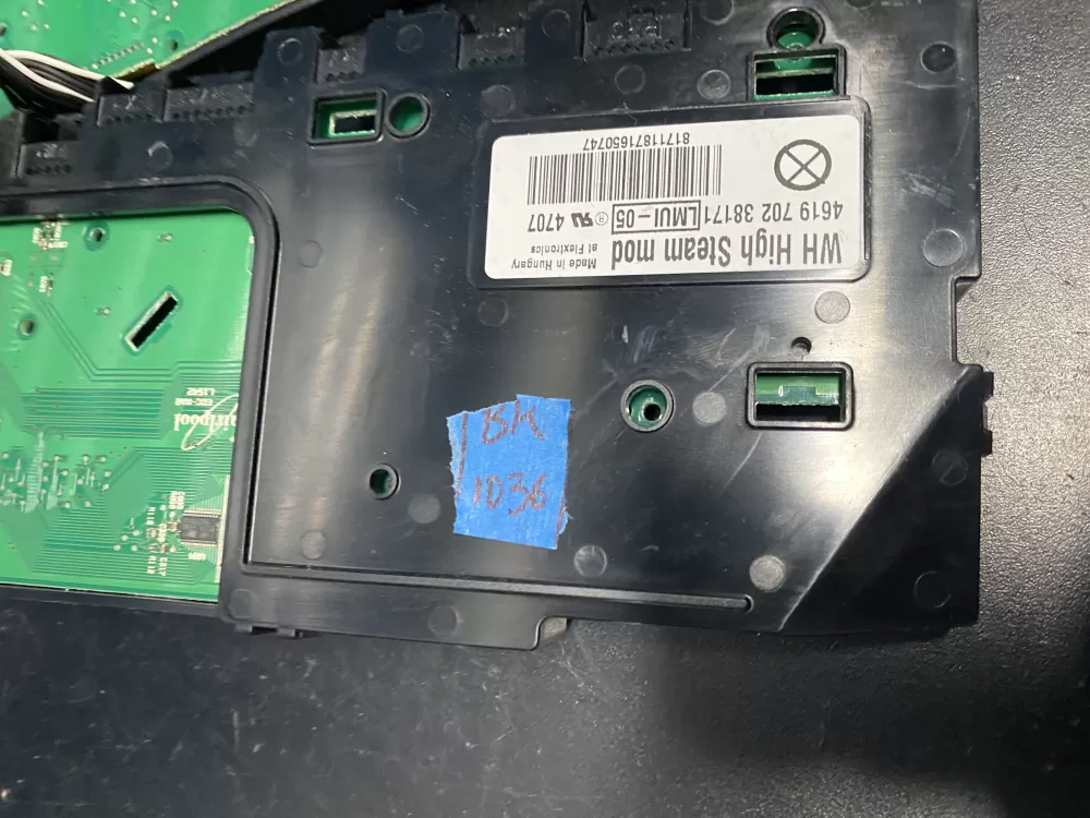 Whirlpool W10157890 461970238171 461970230702 Control Board AZ22172 | BK1036