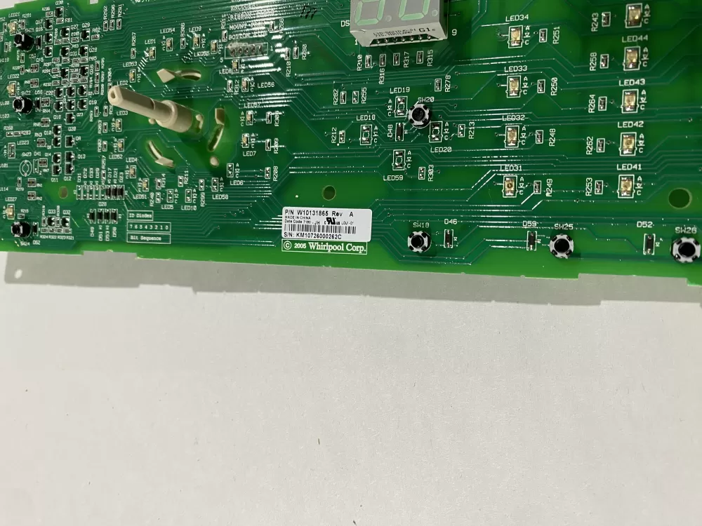 Whirlpool Kenmore W10131865 W10131871 Washer Board Control AZ184637 | BK720
