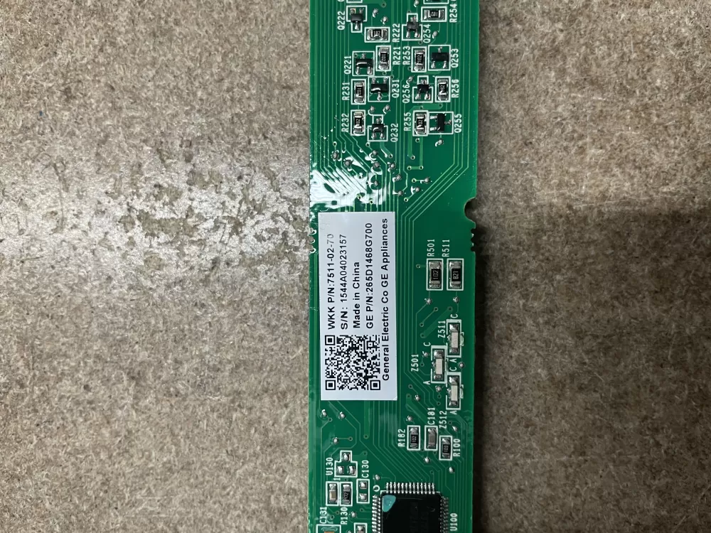GE 265D1468G700 Dishwasher UI Control Board AZ12593 | KM1111