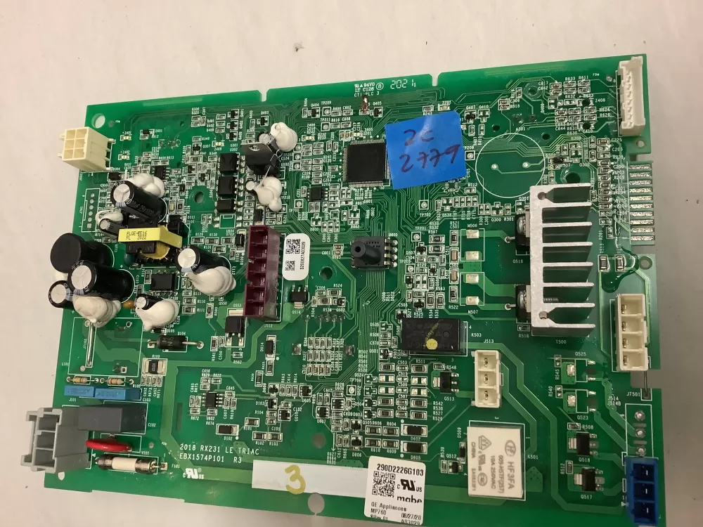 GE WH22X29556 290D2226G103 Washer Control Board