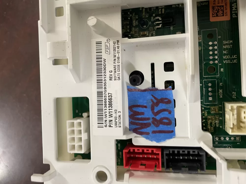 Whirlpool W11386637 W11417466 PS12745506 Washer Control Board AZ53853 | Wm1858