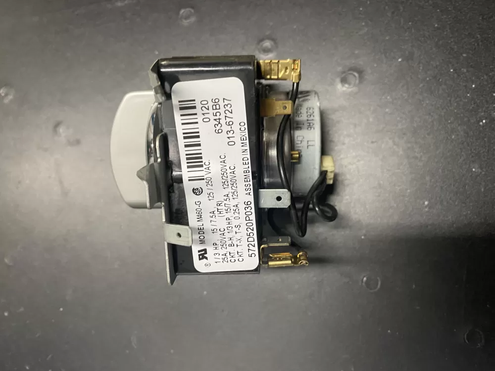 GE 572D520P036 WE4M370 Dryer Timer