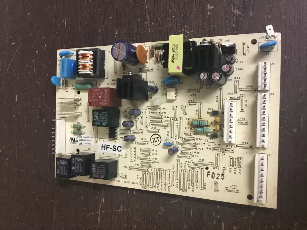 GE EBX1110P002 200D6221G025 WR55X11072 Refrigerator Control Board