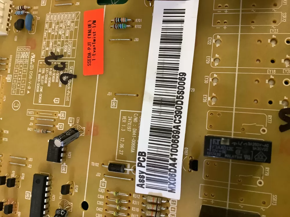 Samsung control board DA41-00669A AZ201800 | NR331