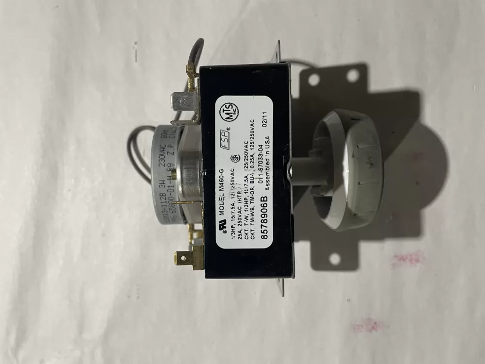 Whirlpool 8578906B PD00006074 WP8578906 8578906 1201611 AP3892592 PS1488213 EAP1488213 Dryer Timer