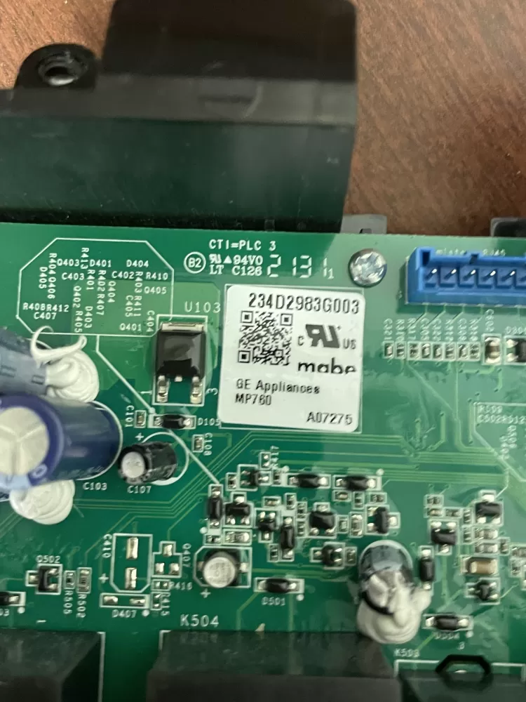 GE 234D2983G003 Dryer Control Board AZ49908 | Wm1821