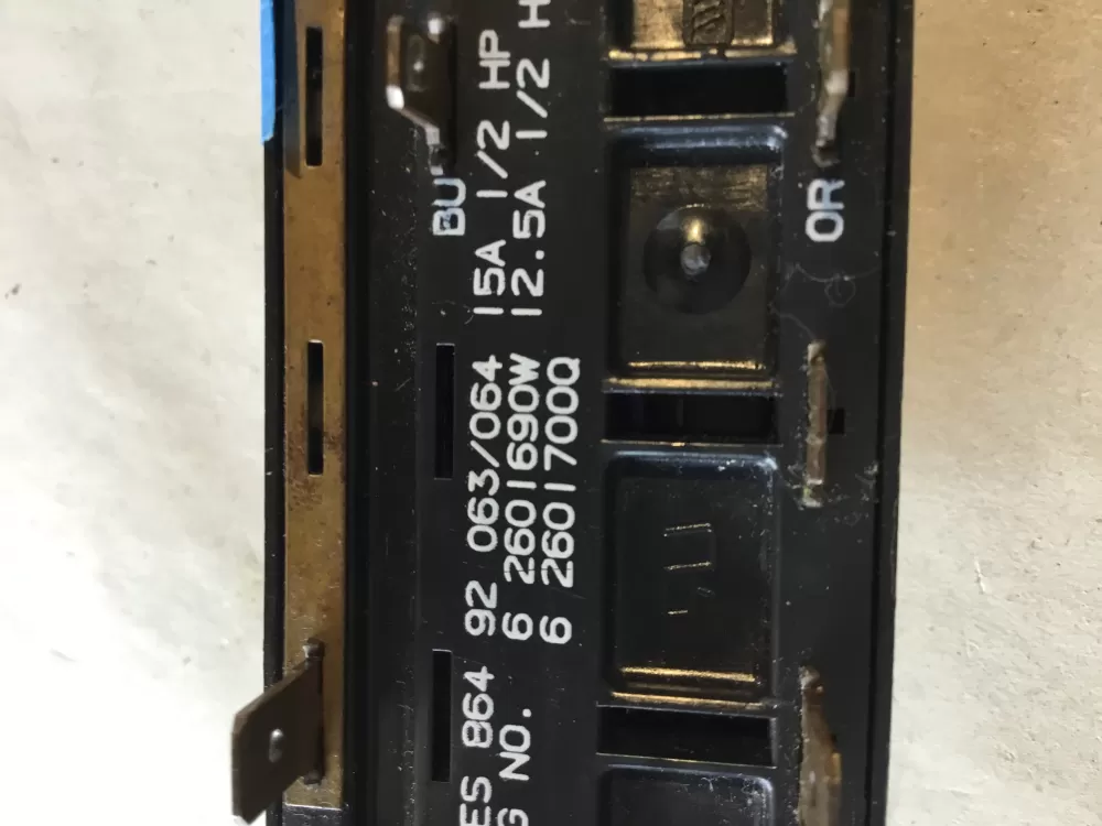 Maytag 62601690W Washer Water Temperature Switch