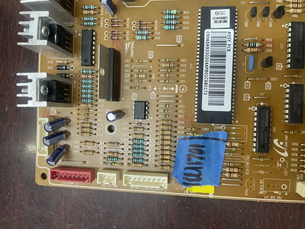 Samsung DA92 00204A Refrigerator Control Board AZ34404 | KM1701