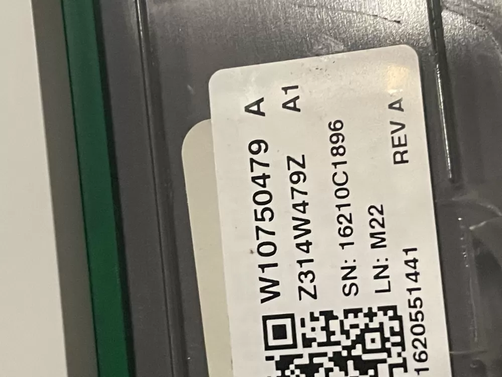Whirlpool W10750479 Washer Control Board User Interface AZ26009 | WMV224